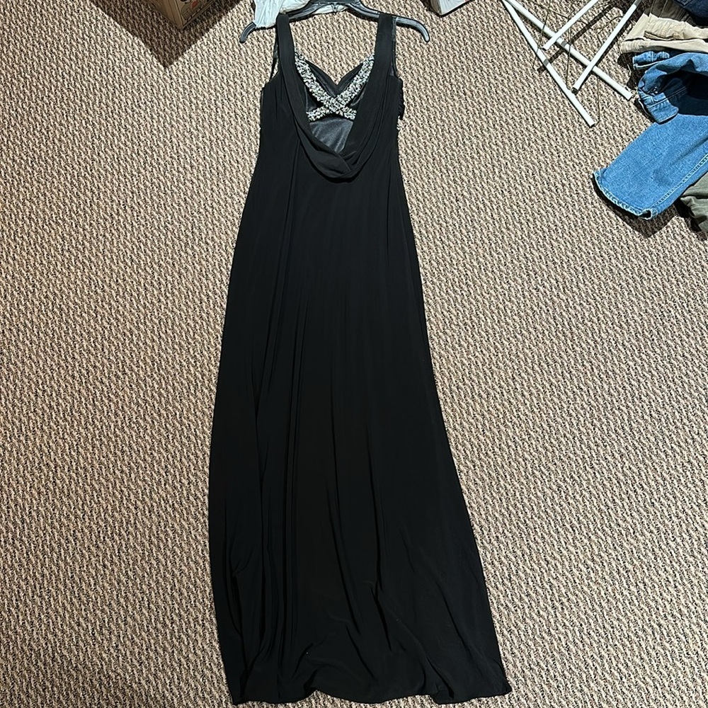 Black beaded gown - Picture 3 of 5